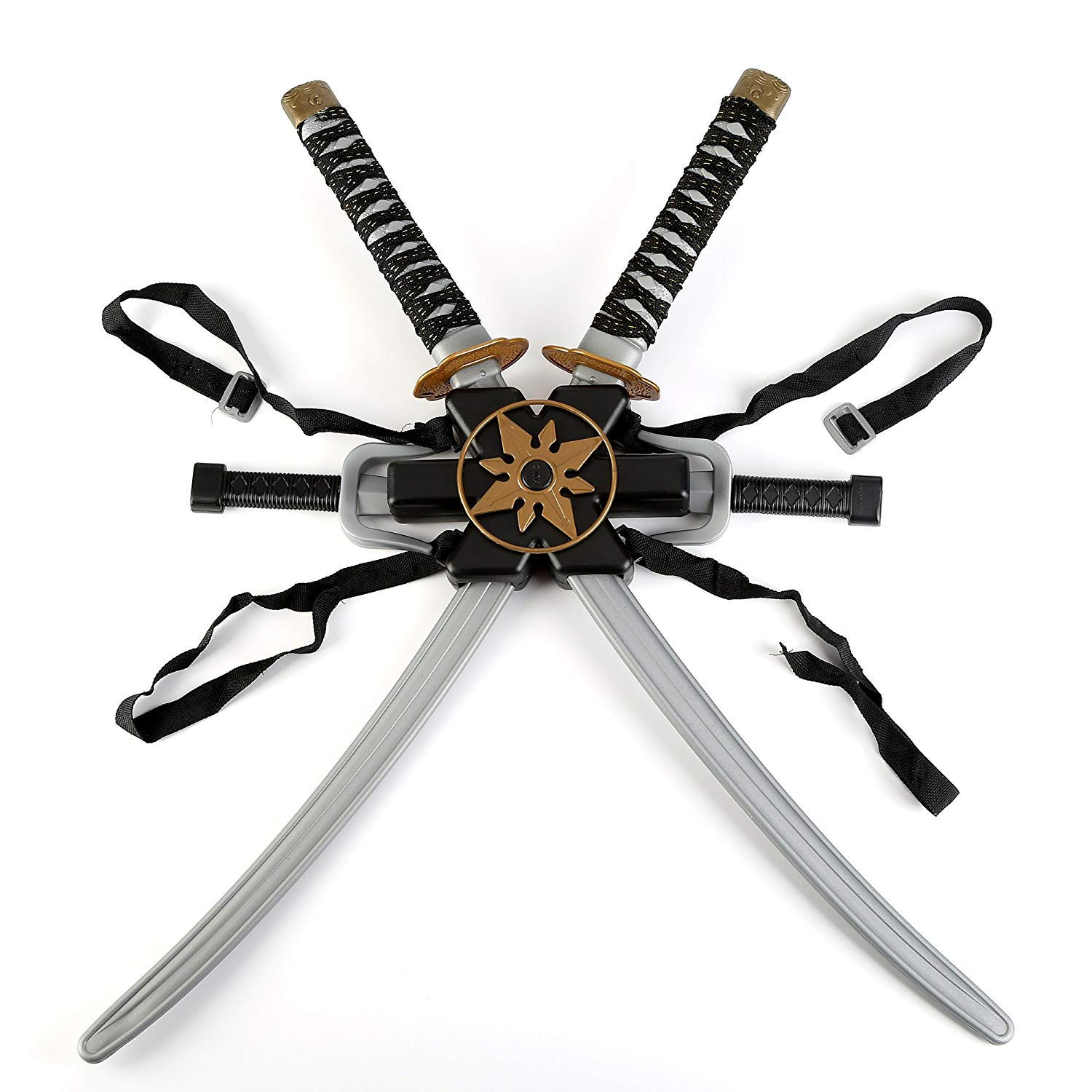 fun-central-6-piece-set-warrior-ninja-sword-toys-for-kids-costume