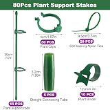 Realure Orchid Sticks 30 cm Pack 15 Adjustable Plant Support Trellis view 2