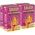 SOLELY - Organic Mango & Passion Fruit Whole Fruit Gummies (Pack of 4 Boxes, 5 Bags per Box) - Fresh Fruit - Healthy Snacks for Adults & Kids - Non GMO, Vegan Snacks, Shelf Stable - 20 Bags (3.5 oz)