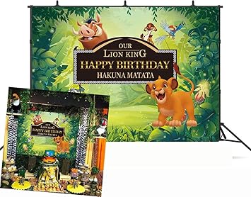 images Lion King Newborn Photoshoot binqoo 7x5ft lion king baby simba backdrop background kids childrens boys birthday party photography photo vinyl decoration
