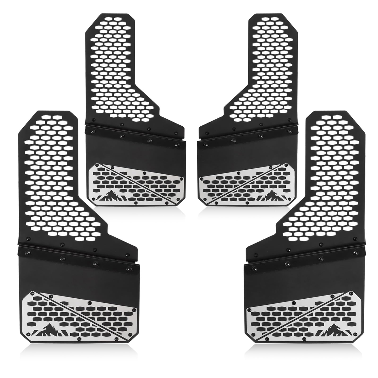 Photo 1 of Universal Truck Mud Flaps Splash Guards for Pickup 4-Piece Set