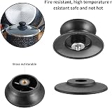 Xiaomoyu 4 Pcs Pot Lid Knob Replacement Bakelite Handles Universal view 3