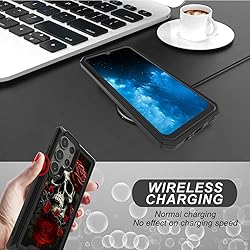 BPQOJB for Samsung Galaxy S24 Ultra Case with Red