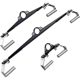 fed fitness 360 LAT Pulldown Attachments, Cable Machine Attachment | 360&deg; rotation, 16 lockable angles, 1000 lb capacity, cable pulldowns, rows and T-bar training