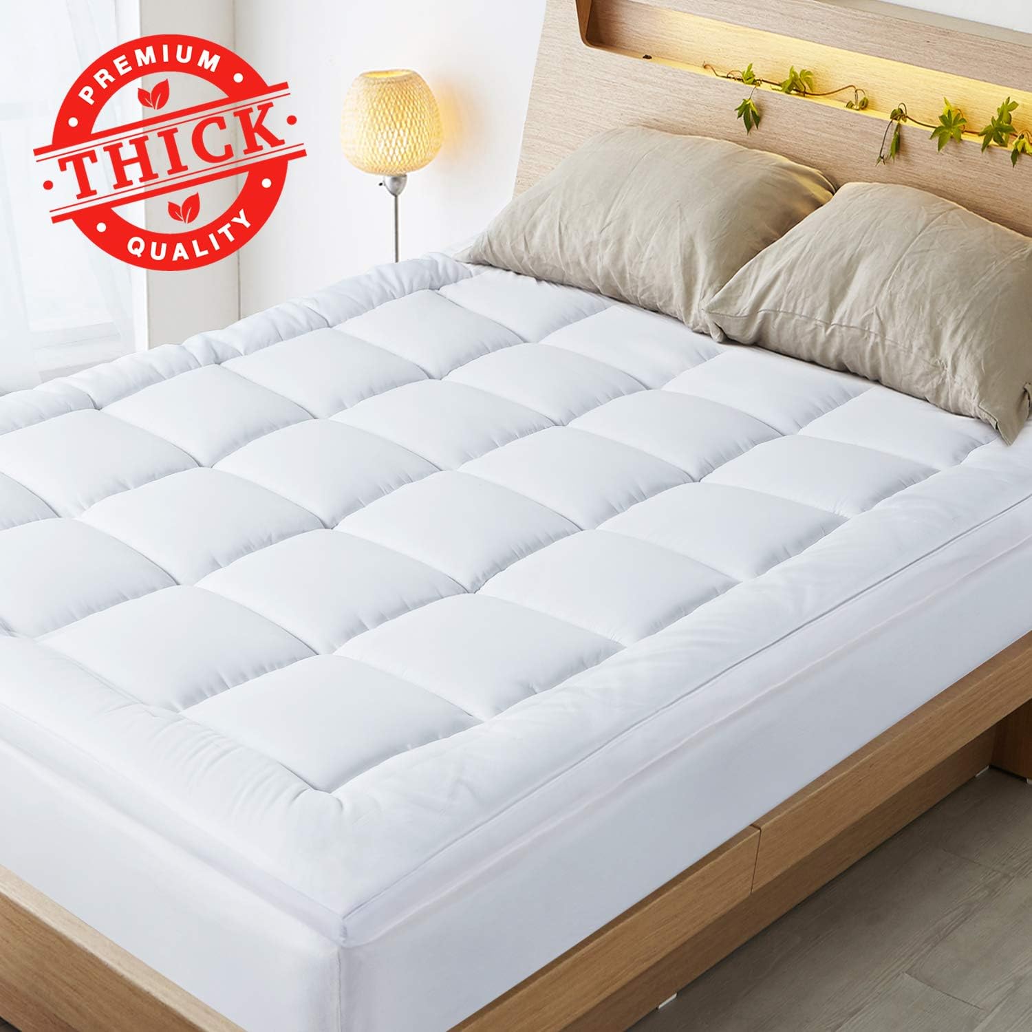 Best Microfiber All Season Down Alternative Mattress Topper