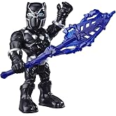 Playskool Heroes Super Hero Adventures Mega Mini Black Panther Action Figure for 3 years old