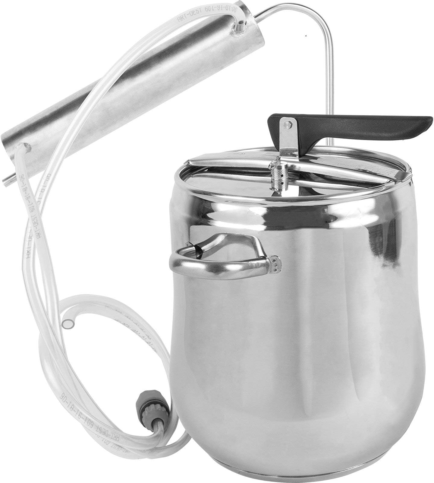AlcoFermBrew Distiller 12L with cooler - Stainless steel distiller - Pressure Cooker