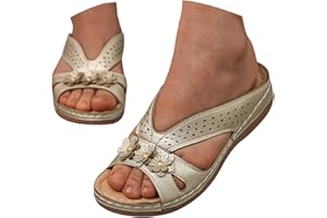 Generic Orthopedic Sandals for Women Sandals for Women Wedge Shoes Slip On Dressy Summer Comfortable Slides Sandals Platform Shoes