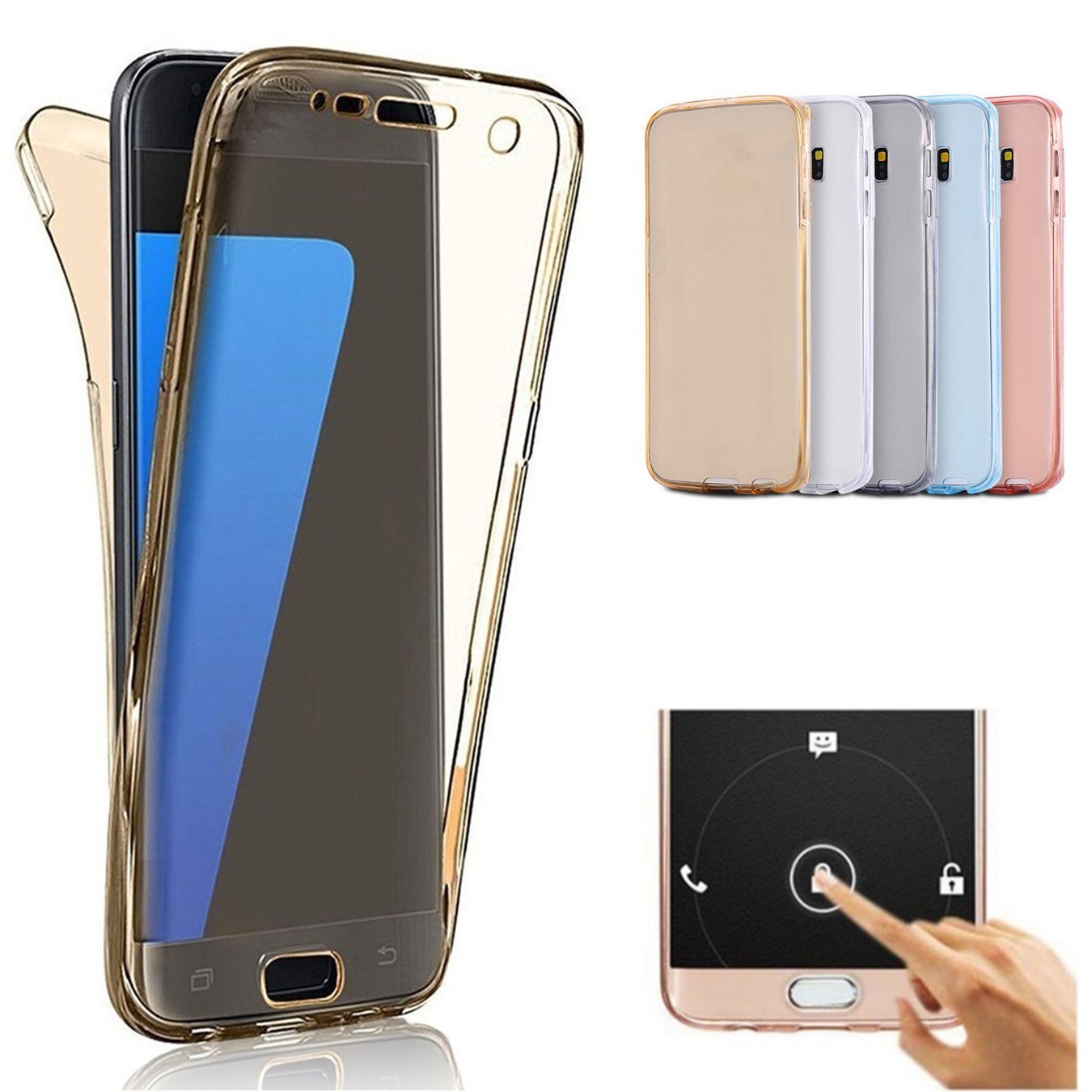 No Fur P8 Lite 17 Vectady Fur Huawei P8 Lite 16 Case Handyhullen Silikon Tpu Gel Transparent Durchsichtig 360 Grad Vorne Und Hinten Dunn Cover Fur Huawei P8 Lite 15 16 Transparent Hulle