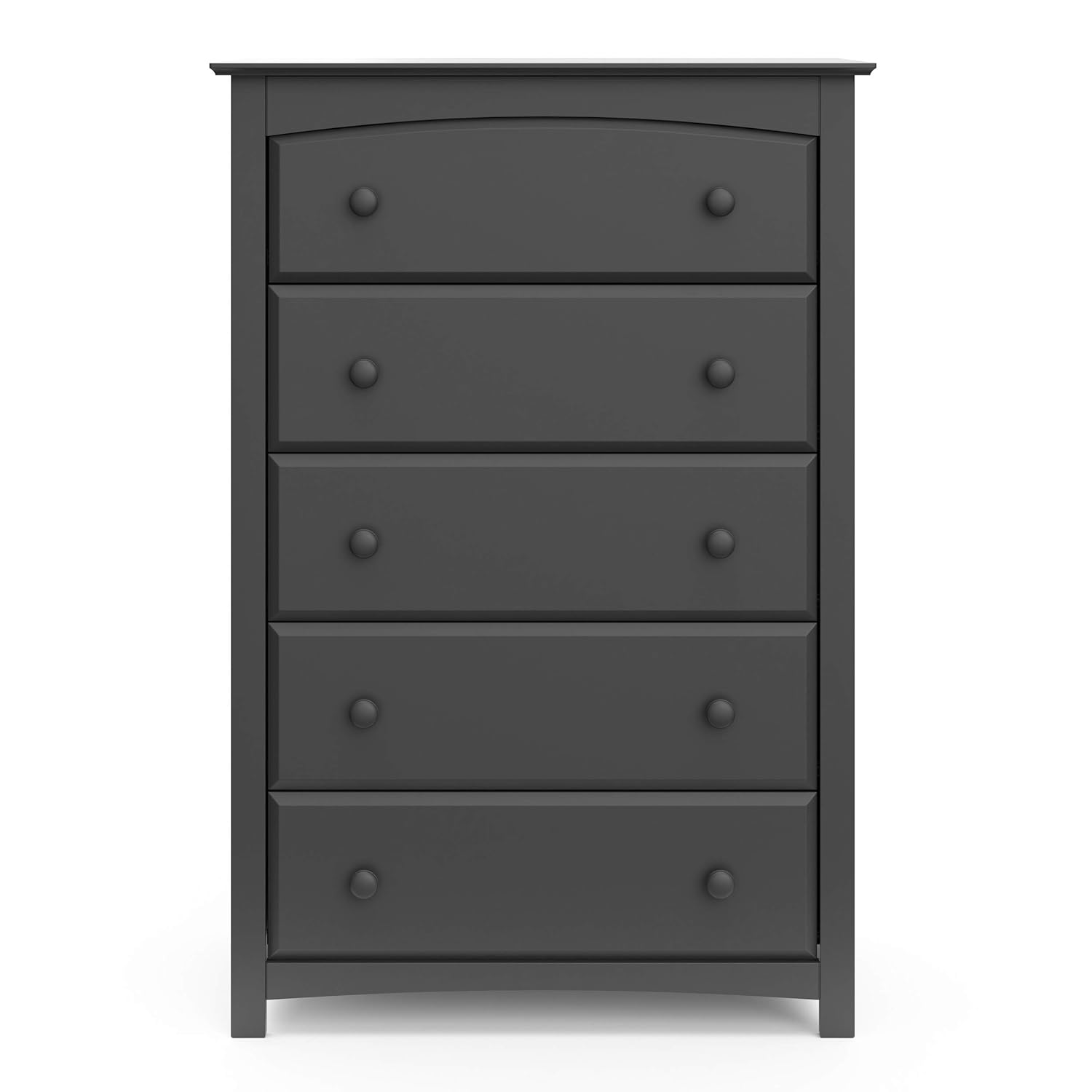 Storkcraft Kenton 5 Drawer Universal Dresser, Gray, Kids Bedroom Dresser with 5 Drawers, Wood and Composite Construction, Ideal for Nursery Toddlers Room Kids Room : Baby