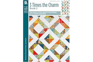 LEISURE ARTS 3 Times the Charm, Book 2