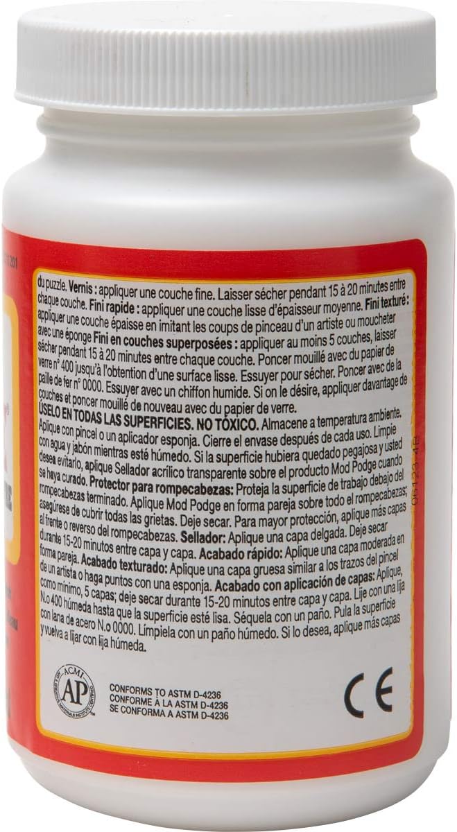 Mod Podge CS11201 Waterbase Sealer, Glue & Decoupage Finish, 8 oz, Gloss, 8 Fl Oz: Arts, Crafts & Sewing