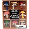 Accoutrements A Collection of Set of Eight Soft Vinyl Mini Magical Mushrooms