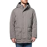 DOCKERS Men's Hooded Parka With Utility Pockets