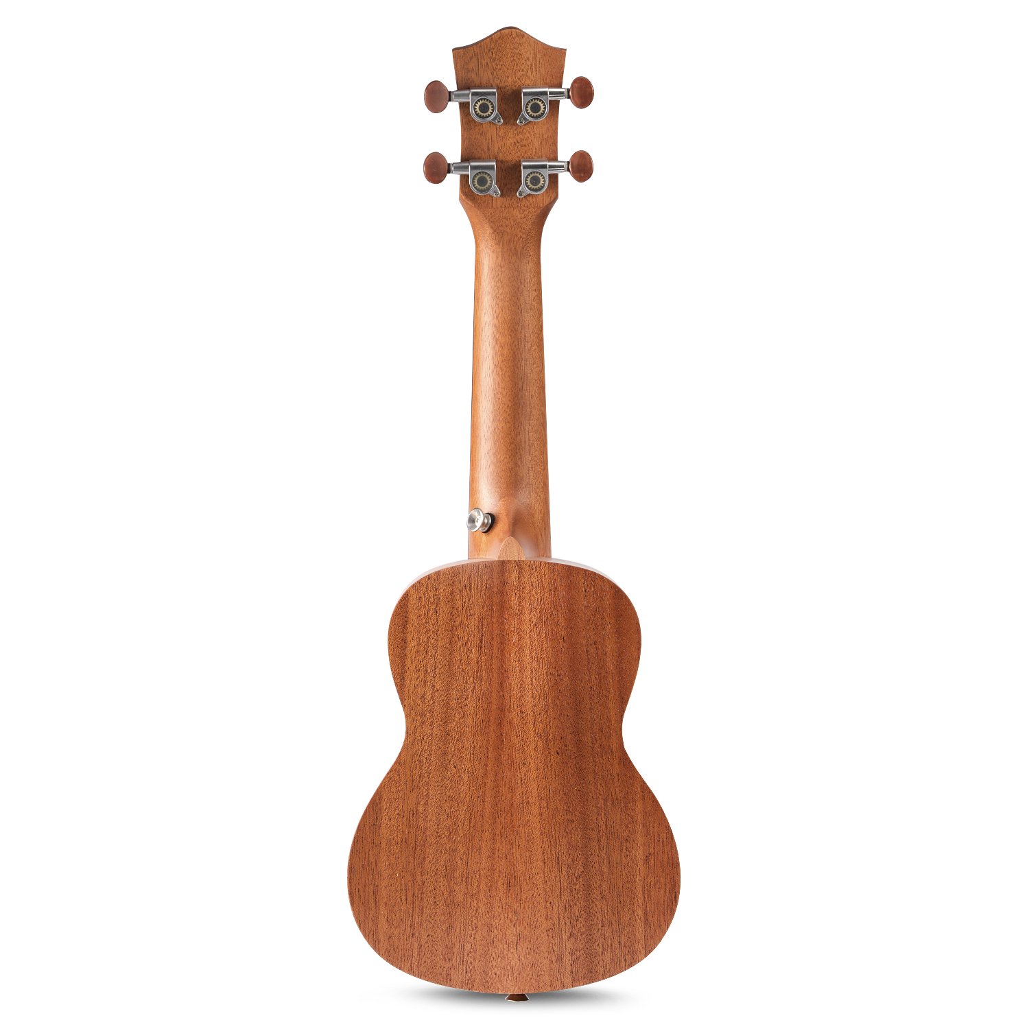 Donner Soprano Ukulele Mahogany DUS-1 21 inch with Ukulele Set Strap Nylon String Tuner