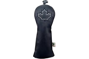 Foretra Driver Headcover | Leather Golf Club Covers | Canada Novelty Design Golf Head Covers Essential Golfing Accessories fo