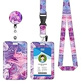 Badge Lanyard and ID Badge Holder, Retractable