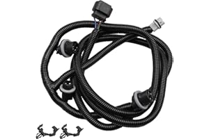 LQYLMY Rear Tail Lamp Wiring Harness Driver Side Compatible with GMC Sierra 1500 2014-2015 Replace # 23141279