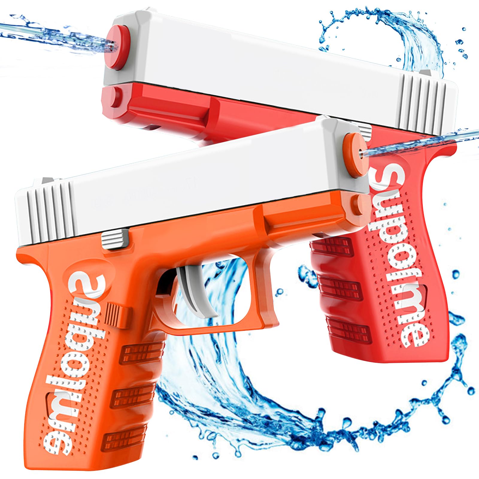 Photo 1 of 2 Packs Water Guns for Kids Adults, Squirt Water Pistols, Very Cool Small Manual Water Soaker Gun Summer Swimming Pool Outdoor Games Beach Water Fighting Toys Gifts for Boys Girls Children ?