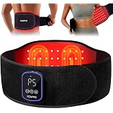 RENPHO Cordless Heating Pad for Back, FSA Wearables Red Light Therapy Belt | FSA Eligible Items Only List Birthday Christmas Day Gifts for Men Women, Back Massager Support Lower Back Body Sweatproof TPU