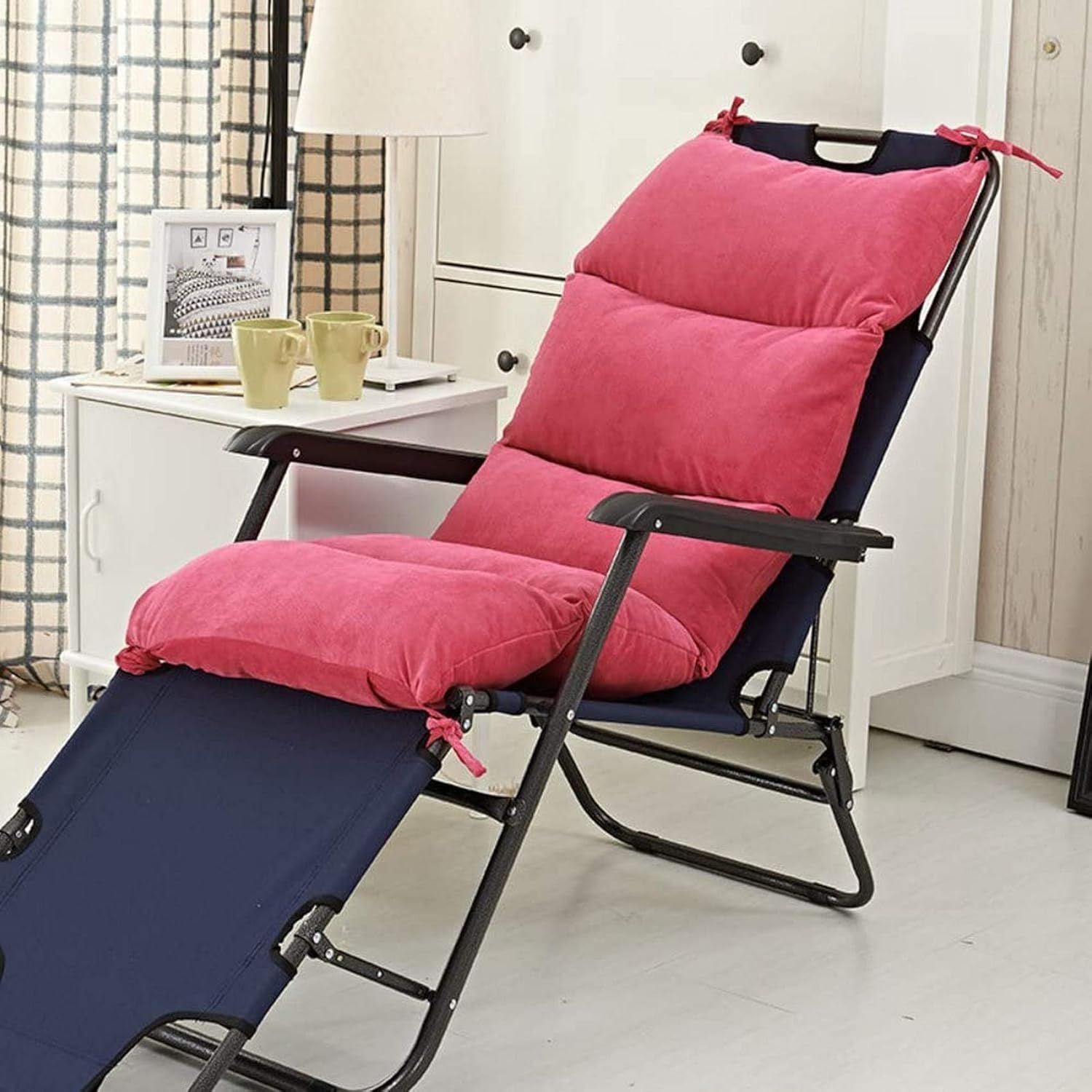 MissZZ Cojín para Interior y Exterior Chaise Lounge, futón Cojín