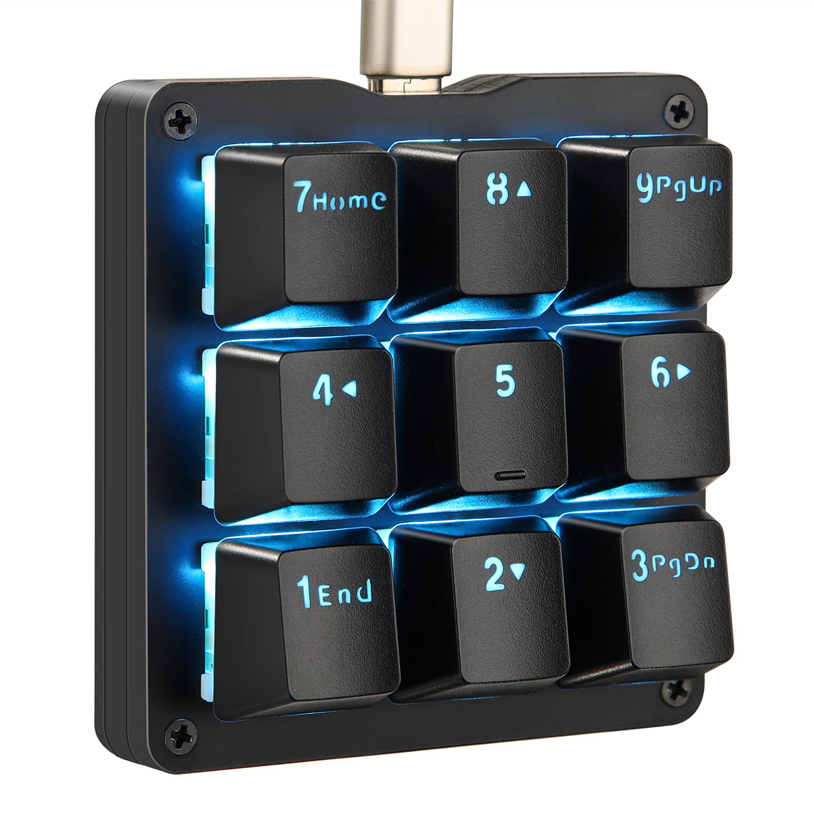 Koolertron Mechanical Numpad Macro Keyboard, 9-Key
