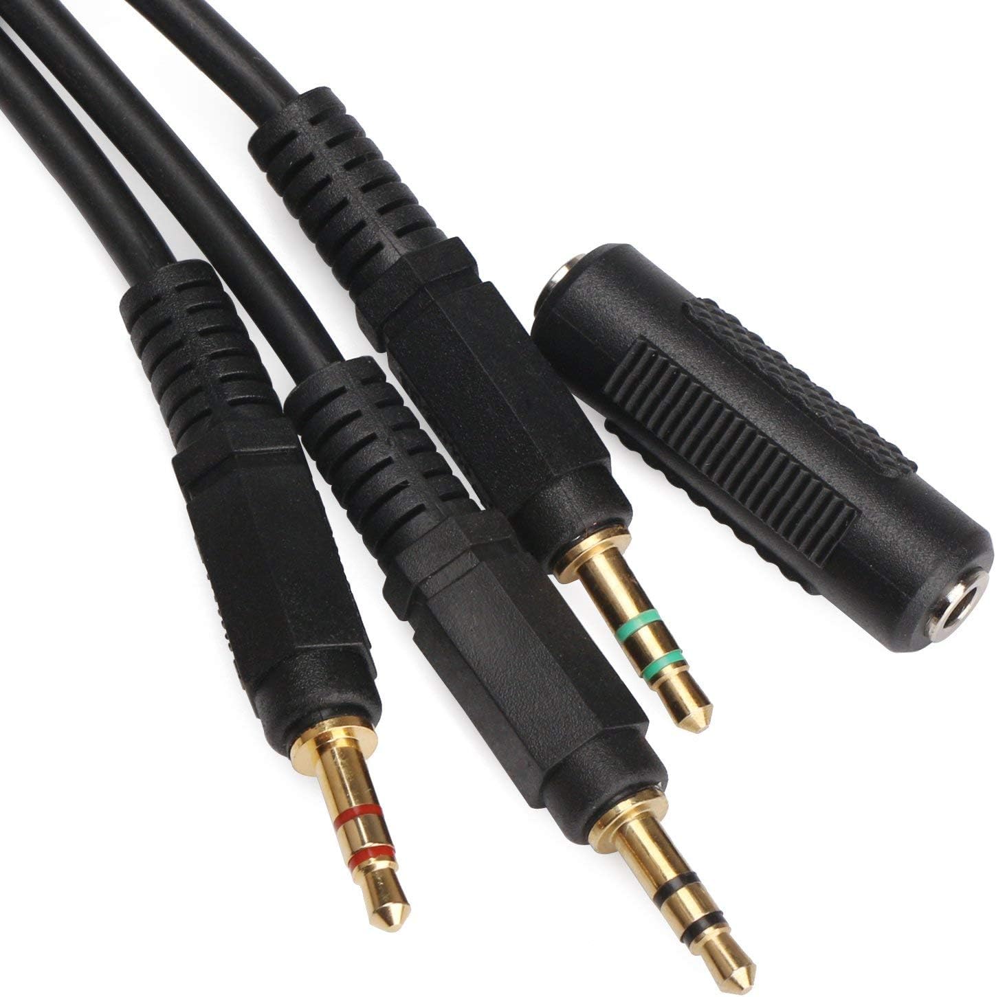 DollaTek Computer Speakers Headphone Audio Converter Audio Switch Volume Control Audio Adjuster Volume Knob - Image 5
