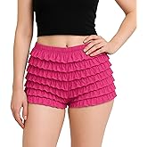 Lace Ruffle Shorts for Women, Bloomers, Y2K Ruffle Bloomers, Sexy Shorts, Streachable Waist, Plus