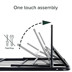 ZINUS SmartBase Tool-Free Assembly Mattress