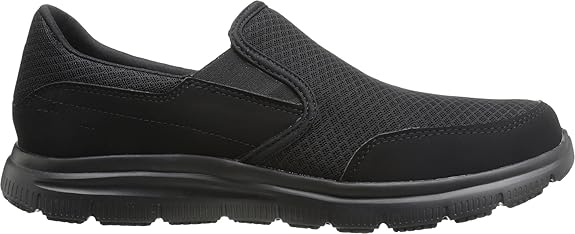 men's skechers work shoes with memory foam