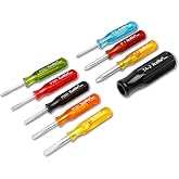 Weller Xcelite 9 Pieces Convertible Mini Screwdriver Set - Inch Sizes | PS88N