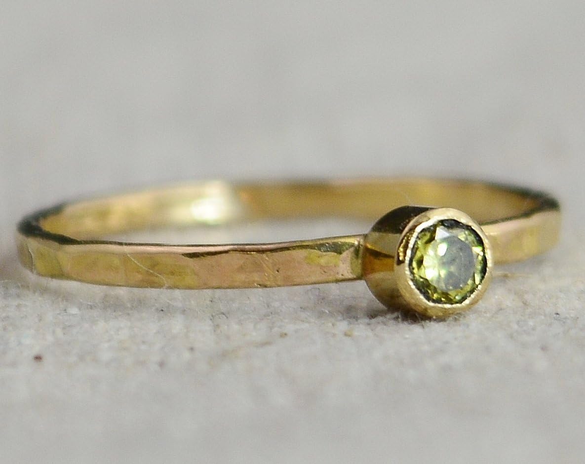 Classic 14k Gold Filled Topaz Ring