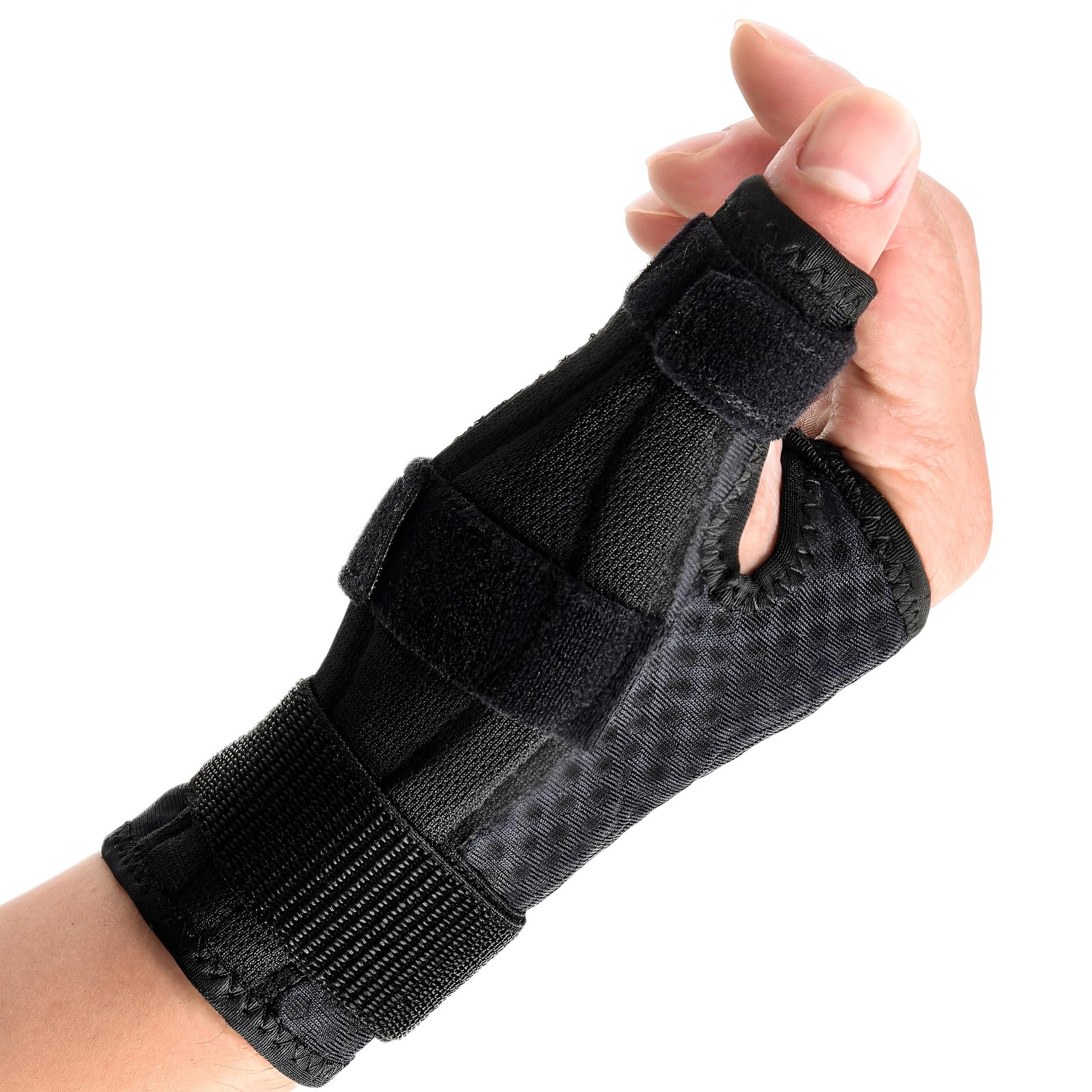 Photo 1 of GINTRON Wrist and Thumb Brace Right Hand or Left Hand, Ergonomical Thumb Support for Trigger Thumb Arthritis Pain, Thumb Spica Splint for De Quervains Tenosynovitis, CMC Pain Relief