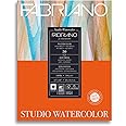 Fabriano Studio Hot Press Watercolor Pad, 11 x 14, White