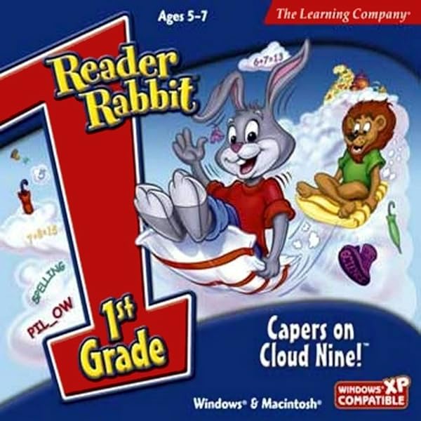 Amazon.com: Reader Rabbit 1st Grade Capers On Cloud Nine [OLD Amazon.com: Reader Rabbit 1st Grade Capers On Cloud Nine [OLD