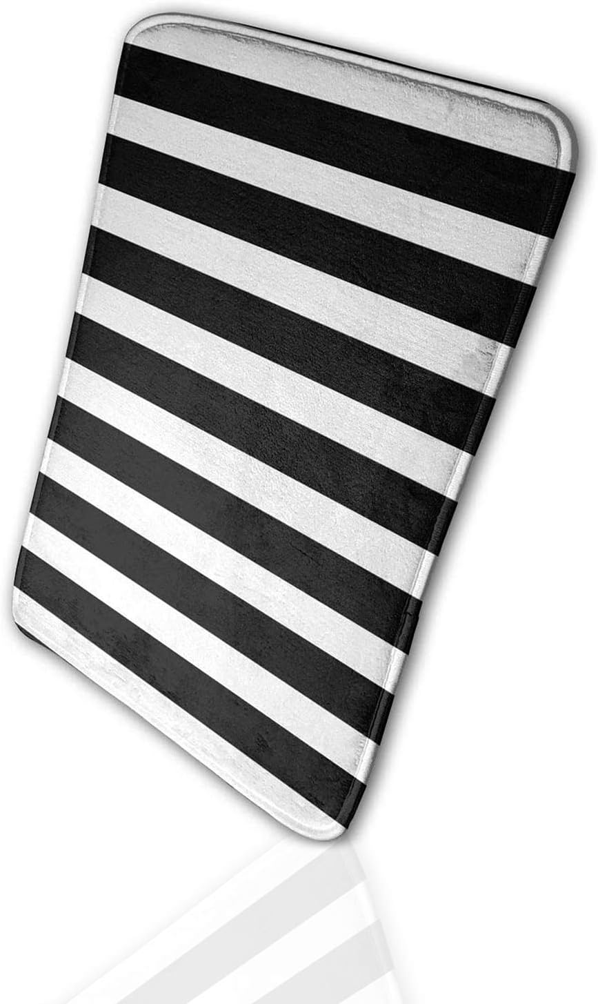 Alfombrilla de baño de espuma viscoelástica, antideslizante, diseño de