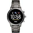 Fossil Gen 5 Carlyle Stainless Steel Touchscreen Smartwatch with Speaker, Heart Rate, GPS, Contactless Payments, and Smartpho