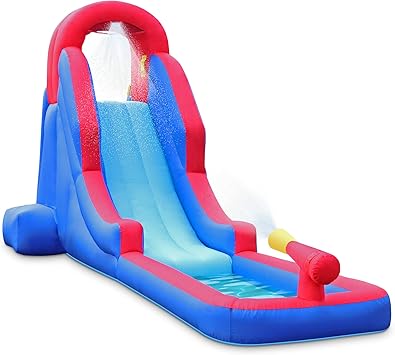 Deluxe Inflatable Water Slide Park 