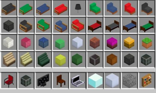 Furniture Mod For Mine Craft New