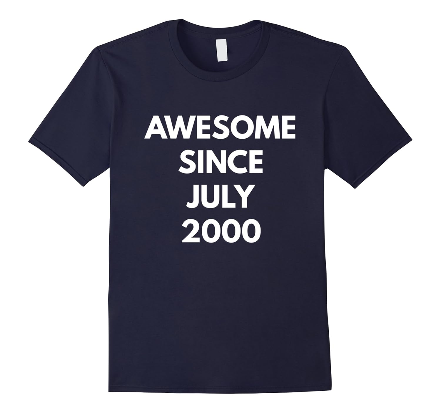 Awesome Since July 2000 t-shirt - July Birthdays-ANZ