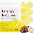 Energy Patches for Adults Men Women - Topical Daily Wellness Awake Energy Patch - Enhanced Focus & Body Support with Caffeine