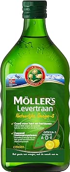 Möller's Omega-3 Lebertran Zitrone (250ml)