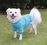 HuaLiSiJi Dog Jumper Hoodie Blue Navy XXL Fleece Inside Warm Cozy view 5