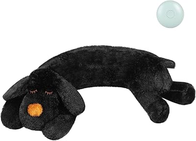 WEOK Heartbeat Toy for Puppy Comfort Cuddler Pillow Anxiety Reliever