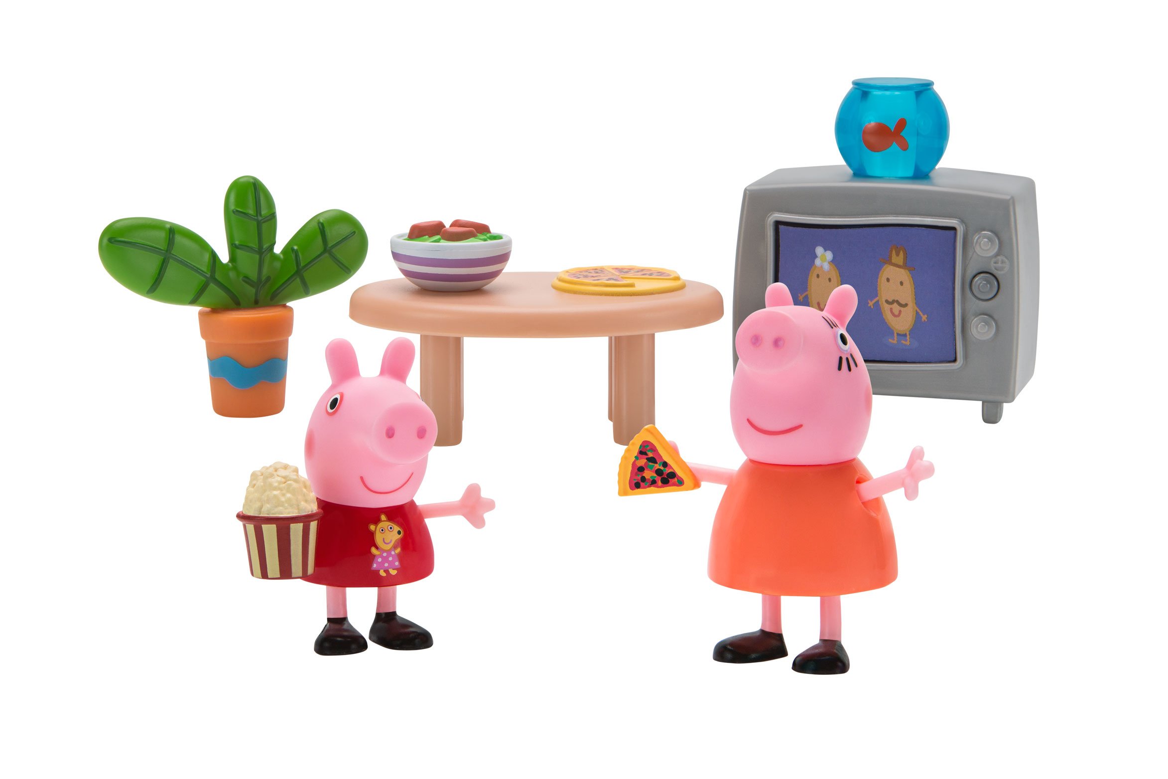 Buy Peppa Pig Little Rooms Movie Night Playset Online at desertcartUAE