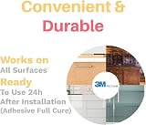 Inaya Cabinet Locks Baby Proofing 8 Pack Easy Install 3M Adhesive No Drilling view 5