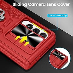 VEGO for Galaxy Z Fold 4 Case with Kickstand, Hinge
