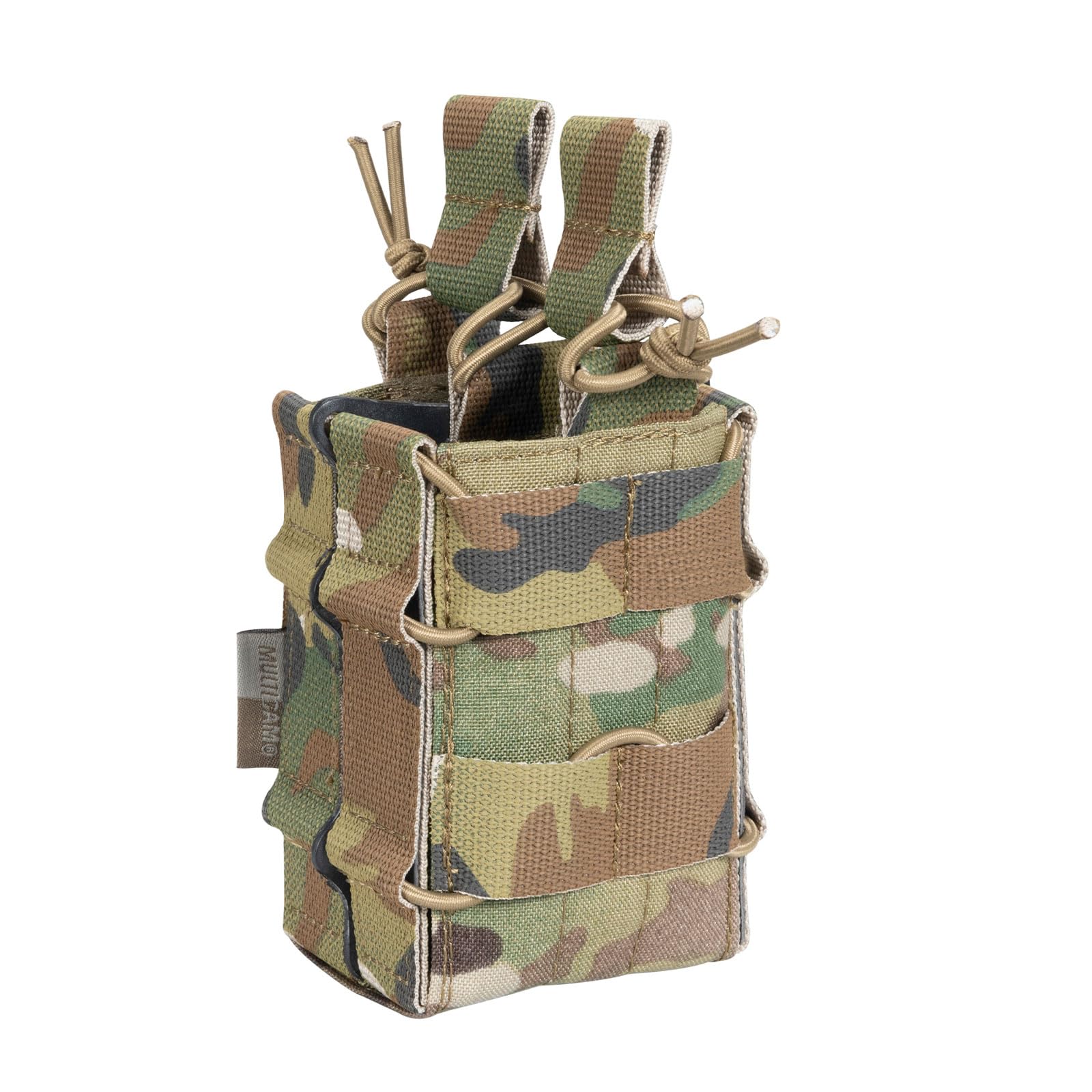 EXCELLENT ELITE SPANKER Tactical M4 Mag Pouch Molle Single/Double Mag Pouch for M4 M14 M16 AR15 G36 Magazine(Double,Multicam)