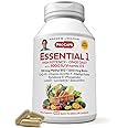 ANDREW LESSMAN Essential-1 Multivitamin 5000 IU Vitamin D3 60 Small Capsules - 100 mcg Methyl B12. CoQ10 Lutein Lycopene Zeaxanthin. High Potency. No Additives. Ultra-Mild. One Daily Capsule
