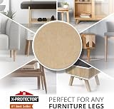 X-Protector Felt Furniture Pads 24 pcs 50mm Premium Floor Protectors view 3